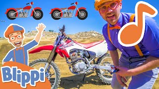 Ride A Motorcycle Song  Roaring Engine  Educational Songs For Kids [upl. by Gurango]