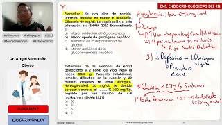 PREGUNTAS ENAM DE ENFERMEDADES ENDOCRINOLÓGICAS DEL RECIÉN NACIDO  NEONATOLOGÍA  VILLAMEDIC [upl. by Aryl]