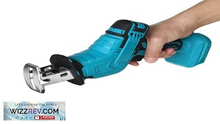 Cordless Reciprocating Saw Portable Electric Saw Wood Cutting Tool For Makita 18V Review [upl. by Lesde]