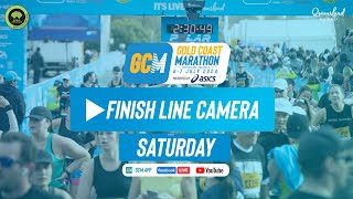 Saturday Finish Line  2024 Gold Coast Marathon presented by ASICS [upl. by Asyl]