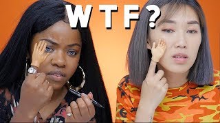 TINY HANDS MAKEUP CHALLENGE ft Cydnee Black [upl. by Thomas]