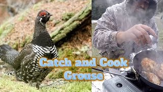 Caza y Cocina de la GALLINA De las altas Montañas Dusky Grouse Hunt [upl. by Chelsey737]