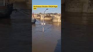 Dresden Hochwasser 17924 news hochwasser [upl. by Lynea]