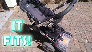 How to fit a Lascal BUGGYBOARD Mini Max onto an iCandy PEACH 2 Pushchair Stroller Pram [upl. by Langham]