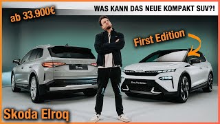 Skoda Elroq im Test 2025 Alle Infos zum NEUEN Kompakt SUV ab 33900€ Review  First Edition  POV [upl. by Llenyt]