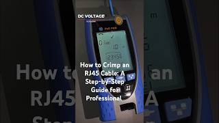 How to Crimp an RJ45 Cable A StepbyStep Guide for Professional Tool shortsfeed jioairfiber [upl. by Rraval]