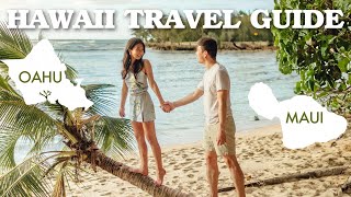 Hawaii vlog Oahu and Maui Travel Guide 🌴 [upl. by Aynekat777]