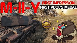 MIIY First Impressions First Pools medal  World of Tanks [upl. by Wehrle]