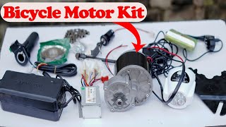 Bicycle motor kit  High power motor  Electric bicycle parts  Creative Invention [upl. by Nodnnarb]