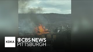 House explodes in Pennsylvania [upl. by Desta]