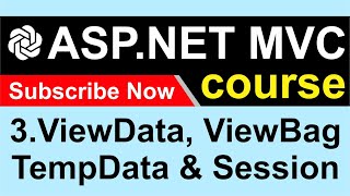 3 Explain ViewData ViewBag TempData amp Session Variables  ASP NET MVC 5  CodeGPT [upl. by Annayrb]