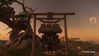 Arrow Peak Shrine Ghost Of Tsushima  How To Get Charm Of Inari [upl. by Eelarol]