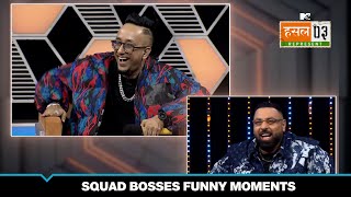 इस Season Squad Bosses ने FUN में कोई कमी नहीं छोड़ी 🤣  MTV Hustle 03 REPRESENT [upl. by Lowis]