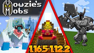 😱MOWZIES MOBS MOD para Minecraft 11651122😱Review completa Español✅Mobs Bosses Armas y mas💥 [upl. by Duval]