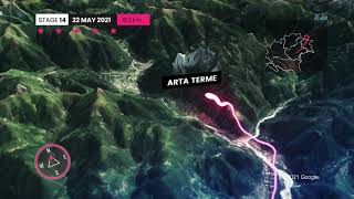 Giro d’Italia 2021  The Route  Stage 14 [upl. by Raynell]