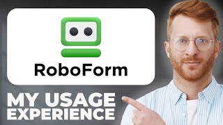 RoboForm Password Manager Review  Usage Experience [upl. by Nosremaj]