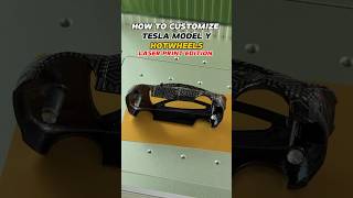 HOW TO CUSTOMIZE TESLA MODEL Y hotwheels tesla laserengraving diy teslamodely tutorial [upl. by Delisle7]