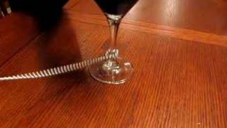 Magnetic wine glass gears [upl. by Vinaya]