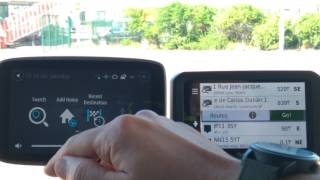 TomTom go Professional 6250 Vs Garmin Dezlel 570 long route planning test Truck satnav [upl. by Teragramyram684]