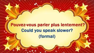 Les règles de base de la politesse  Basic rules of politeness  Level 1  French Dictation Practice [upl. by Nofets]