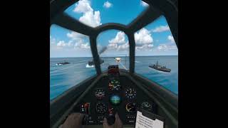 Warplanes  CUTE DEPRESSED  Battles over Pacific gameplay metaquest2 metaquest3 vr [upl. by Helas448]