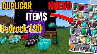 Nuevo Truco Duplicar Items En Minecraft Bedrock 120 [upl. by Evans]