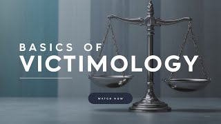 Basics of Victimology II Important terms II Criminology [upl. by Melony]