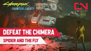 How to Defeat the Chimera in Cyberpunk 2077 Phantom Liberty [upl. by Idnem]