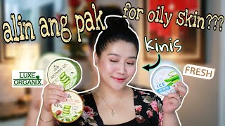 BEST ALOE VERA GEL FOR OILY SKIN  ANTI TIGYAWAT AT BUTLIG  PRODUCT COMPARISON  May Santos [upl. by Mile]