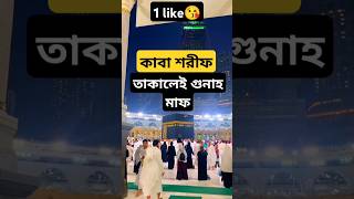 কাবা শরীফ একবর তাকালেই গুনাহ মাফ।। respectandtakecareofthings shortvideos respectandenjoythepeace [upl. by Assiran237]