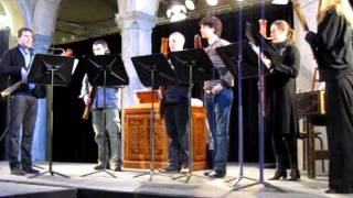 The dulcian class of the Royal Conservatory plays Festa and Palestrina [upl. by Asillem559]