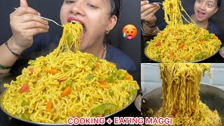 COOKING amp EATING MAGGI 🤤🔥 [upl. by Weksler]