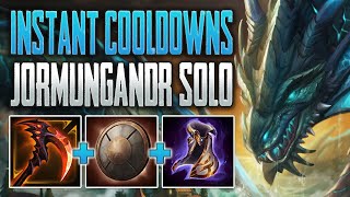 DEATHS EMBRACE IS BROKEN ON JORM Jormungandr Solo Gameplay SMITE Conquest [upl. by Rimma]