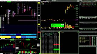 AMD Long Full Stop  Live Day Trading [upl. by Nonnel606]