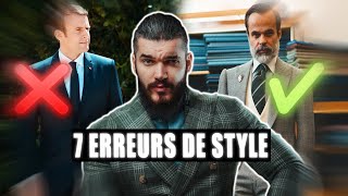 7 ERREURS de STYLE VESTIMENTAIRE à ne jamais faire [upl. by Adidnac]