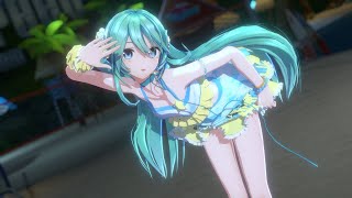 【MIKU】 Deep Blue Townへおいでよ 【MMD】 [upl. by Helsell]