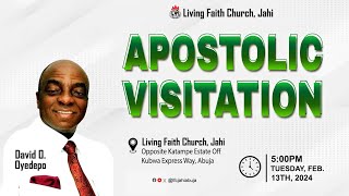 APOSTOLIC VISITATION  BISHOP DAVID OYEDEPO  LFC JAHI ABUJA  13TH FEB 2024  MESSAGE [upl. by Lipkin]