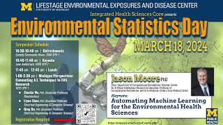 “Automating Machine Learning for the Environmental Health Sciences ” with Jason Moore PhD [upl. by Apfel981]