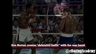 Proactive jab defense ft Ken Norton and Larry Holmes [upl. by Ednalrym]