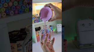 Strawberry Nutella😱🍓🩷🎀  Painting on Nutella jar shorts diy handmade painting craft trending [upl. by Odell]