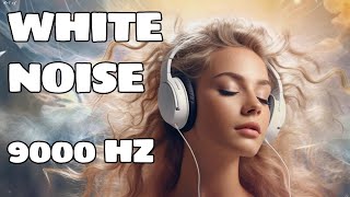 9000 Hz White Noise For Relaxation And Tinnitus Sound Therapy [upl. by Halehs]