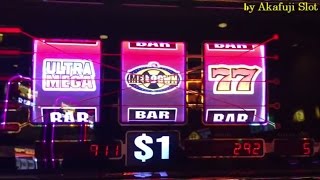 Akafuji Slot BIG WIN★ULTRA MEGA MELTDOWN★MAX BET 5★Dollar Slot Machine Barona Casino [upl. by Hafeetal]