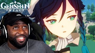 Venti Character Demo Reaction  A Bard’s Business English VoiceOver  Genshin Impact [upl. by Aioj]