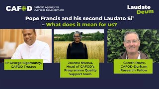 Laudate Deum Pope Francis and his second Laudato Si  What does it mean for us  CAFOD [upl. by Nevaeh]