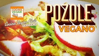 Pozole rojo vegano  Cocina Vegan Fácil Reeditado [upl. by Jat]