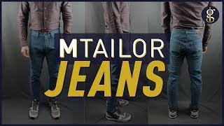 MTailor Custom Jeans Review How They Look Feel amp Fit [upl. by Rodi]