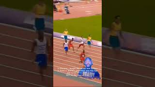 USA 4X100m men win round 1 [upl. by Tidwell489]