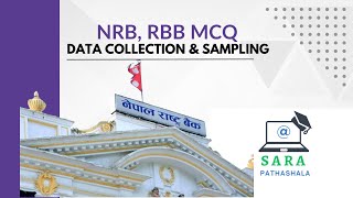 MCQ for NRB Bank  Data Collection  Sampling  Banking Preparation  RBB । [upl. by Kcirad926]