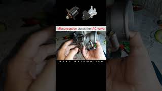 Misconception about the IAC valve iacvalve idleaircontrolvalve efiautoelectrician [upl. by Twedy279]