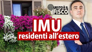 IMU per i residenti all’estero  Dott Paolo Florio [upl. by Estelle]